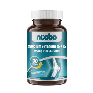 NOOBO美国进口K2液体钙片D3柠檬酸钙成人孕产妇中老年青少年90粒