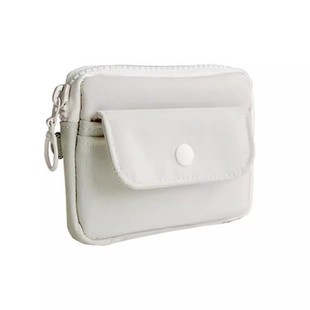 韩国iconic简约日常旅行钱卡包男女拉链证件硬币小物收纳包零钱包