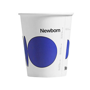 一次性纸杯子即弃茶杯酒杯原创防烫加厚创意定制聚会小众高级感