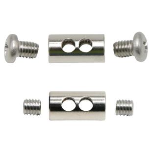 螺丝1mm锁紧器钢丝绳卡扣锁线器3mm广告牌吊灯灯具便捷固定绳吊线