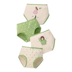 不夹PP精梳棉女宝宝透气5A级抗菌