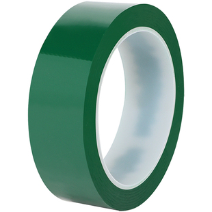 PET绿色玛拉胶带桌面定位胶带标识地标分割标记4d管理防水绝缘耐高温无痕变压器马达线圈电容电子元件使用