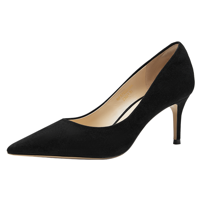NineWest/玖熙高跟鞋女通勤單鞋