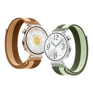 适用华为GT6手表带watch5尼龙gt5pro回环腕表带GT4运动watchgt5智能GT3女生2pro编织watch4pro编织42秋冬高级