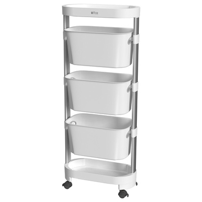 非非猫厨房推车置物架多层落地