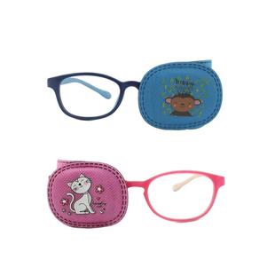 儿童小孩斜弱视训练遮盖布眼镜单眼罩透气单边独眼龙眼睛同款轻薄