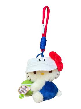 hellokitty猫网球挂件三丽鸥