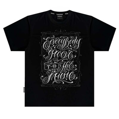 Hozin联名街舞popping短袖