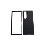 仿碳纤维凯夫拉纹贴皮适用三星Z Fold7 Z Fold6 z fold5 z fold4手机壳磁吸z Flip5硬壳zflip7商务w26轻奢w25