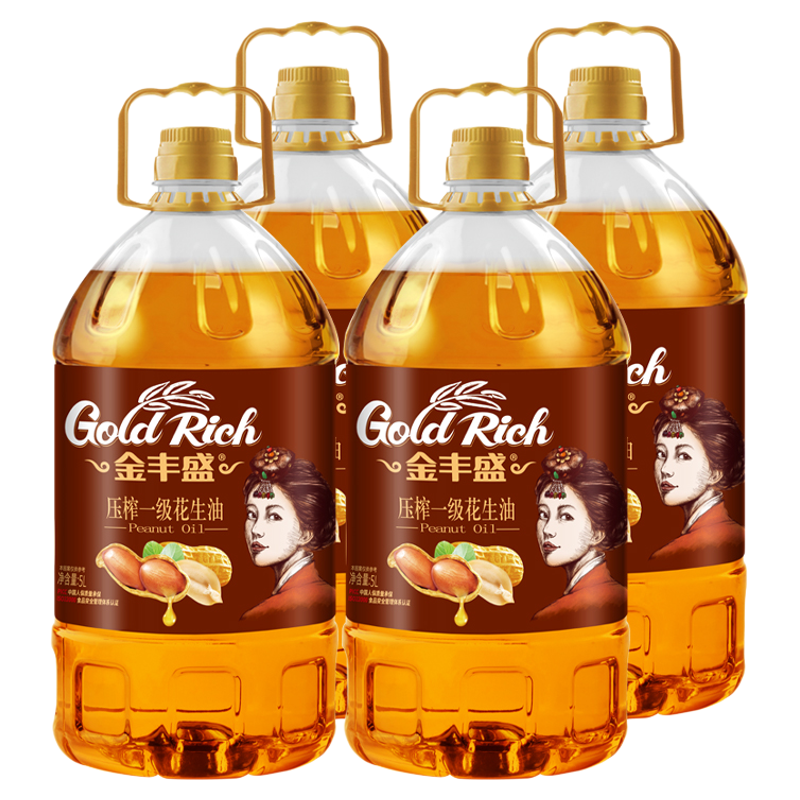 金丰盛一级压榨纯花生油
