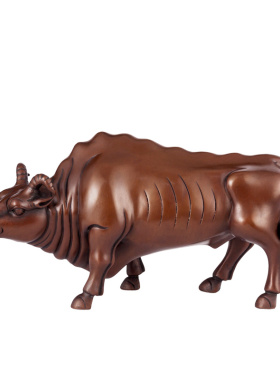 纯铜五牛图工艺品礼品