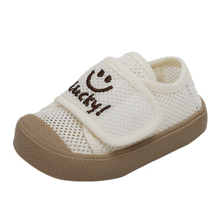 夏季宝宝鞋子凉鞋包头透气童鞋女童网面鞋1到3岁婴儿鞋软底学步鞋