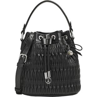 TATA他她气质菱格通勤水桶包女包包手拎包单肩包春季新款X3417AX5