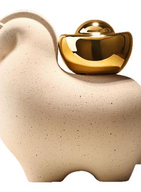 入户门玄关摆件高级感现代简约风新房客厅摆件高端大气上档次乔迁