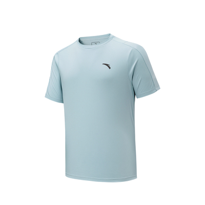 安踏男子速干短T跑步健身短袖