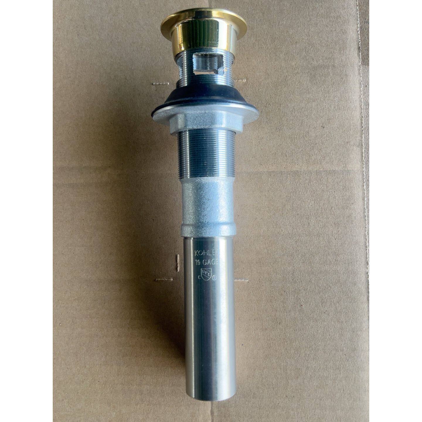 【议价-可维修】KOHLER 科勒 黄铜下水器 感应专用面盆配用 /二手