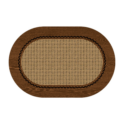 浴室吸水地垫中古风耐脏免洗脚垫