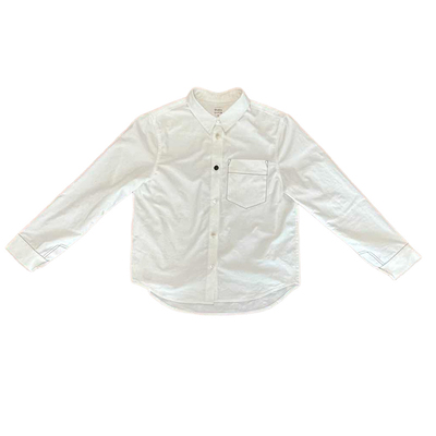 Studio1till8粗线基础白衬衫