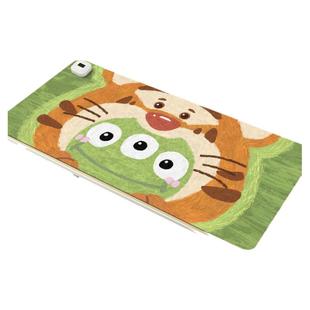 可爱卡通加热鼠标垫超大发热暖桌垫办公室垫子桌面电脑键盘电热板暖手桌垫