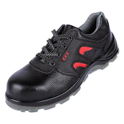 老矿长牛皮劳保鞋男女绝缘耐磨