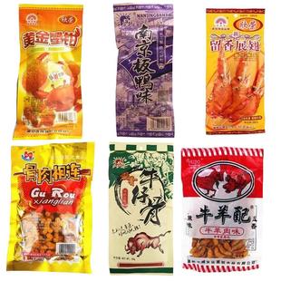 牛羊配南京板鸭留香展翅膨化怀旧食品辣子牛肉油炸型膨化休闲零食