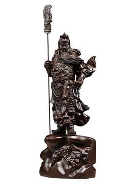 大奖礼业黑檀保平安明清整料雕刻