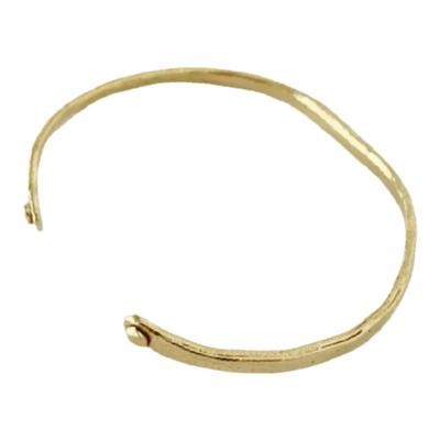 定制韩代S925纯银18k金手镯