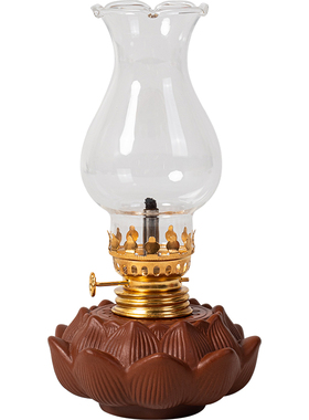 创意复古陶瓷酥油灯煤油灯盏