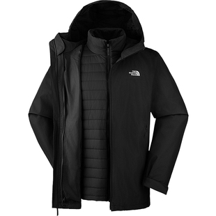 TheNorthFace北面冲锋衣男款三合一冲锋衣防水棉内胆外套新款8FHW