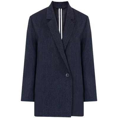 秀场同款高定级棉麻质感西装