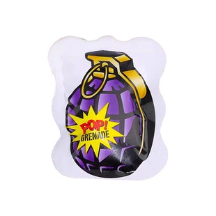 过年仿真自爆手雷可爆炸玩具网红充气摔响炮的整蛊解压鞭炮蛋手持