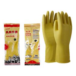 3双！生产队加厚牛筋乳胶手套