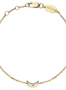 红绳女士时尚风镶嵌钻石手链