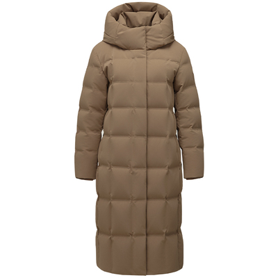 坦博尔长款鹅绒羽绒服女2025新款