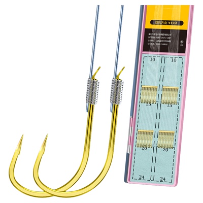 金海夕绑好子线双钩成品野钓套装