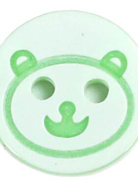 儿童彩色纽扣百搭小熊卡通开衫