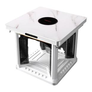 长虹烤火桌子正方形新款家用取暖桌电暖桌电烤桌多功能电暖炉烤桌