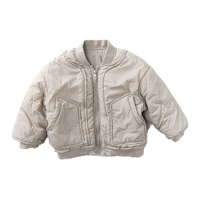 JIUMI宝宝冬季韩版轻薄棉袄套装