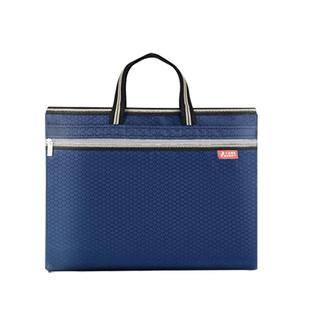 公文包男款文件袋帆布手提袋文件袋手提拉链袋包防水手提包男士女士牛津布收纳商务办公会议培训资料定制logo