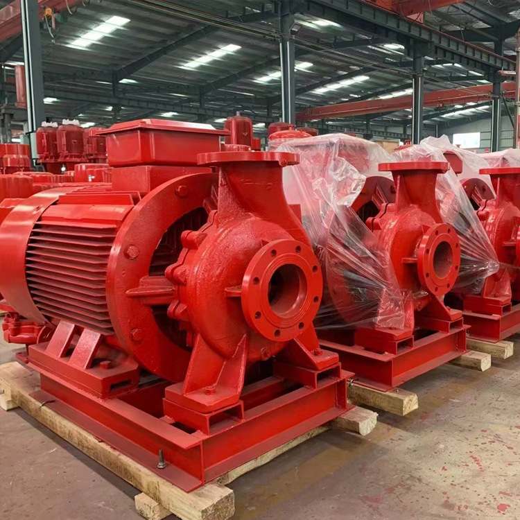 XBC柴油机消防泵阻断电启高扬程3CF认证柴油机应急消防泵柴油泵组