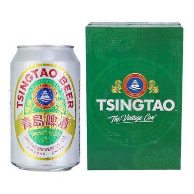 青岛啤酒新加坡330ml*24罐