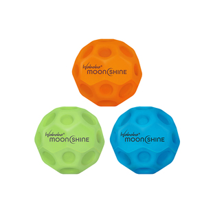 WABOBA儿童发光玩具弹跳闪光球月石飞月球成人解压户外夜光弹力球