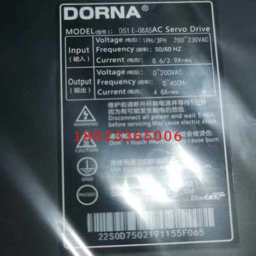 议价DORNA伺服驱动器DS1 E-04AS/08AS，欢迎询价