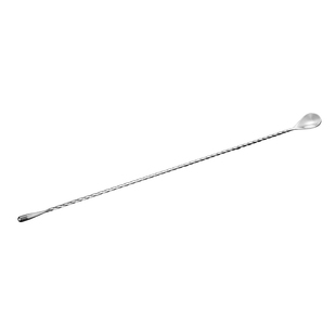 不锈钢长吧勺32cm长柄搅拌棒鸡尾酒调酒棒咖啡奶茶搅拌勺巴勺吧匙