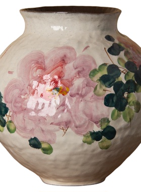 景德镇陶瓷花瓶侘寂风插花花器