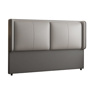 床头软包靠背单买科技布简约现代新款榻榻米单独超薄实木落地背板