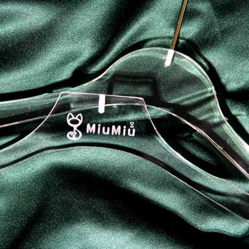 服装店亚克力成人衣架批发透明裤金色衣水晶无痕架婚纱撑礼服女装