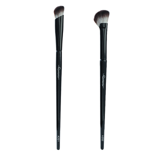 郭小妞镰刀鼻影刷斜头阴影修容高光刷子细节提亮精准晕染2支套装