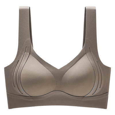 广州汕头品牌内衣女运动防下垂背心式大胸显小聚拢广东潮汕文胸罩