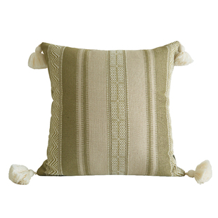 中古宋式美学绿色系棉麻组合抱枕客厅沙发靠垫民宿酒店高级感靠垫